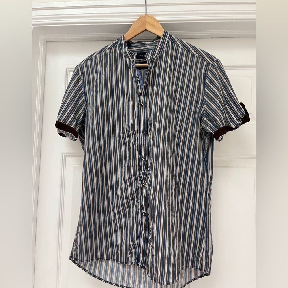 Lloyd & Jefferson short sleeve button down men’s medium